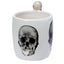 Skeleton Ceramic Shaped Handle Mug - Gift Arch