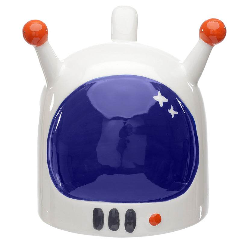 Space Cadet Astronaut Spaceman Helmet Upside Down Ceramic Shaped Mug - Gift Arch