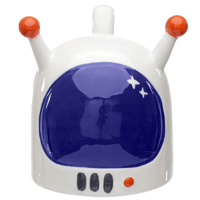 Space Cadet Astronaut Spaceman Helmet Upside Down Ceramic Shaped Mug - Gift Arch