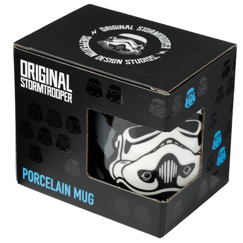 The Original Stormtrooper Black Porcelain Mug - Gift Arch