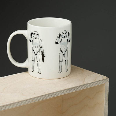 The Original Stormtrooper White Porcelain Mug - Gift Arch
