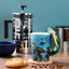Turtle with Underwater Decal Ceramic Shaped Handle Mug - Gift Arch