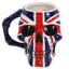UK Flag Skull Head Ceramic Shaped Mug - Gift Arch