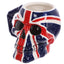 UK Flag Skull Head Ceramic Shaped Mug - Gift Arch