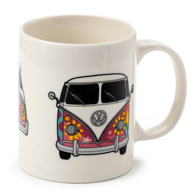 Volkswagen VW T1 Camper Bus Summer Porcelain Mug - Gift Arch