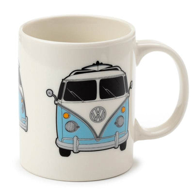 Volkswagen VW T1 Camper Bus Surf Begins Porcelain Mug - Gift Arch