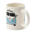 Volkswagen VW T1 Camper Bus Surf Begins Porcelain Mug - Gift Arch