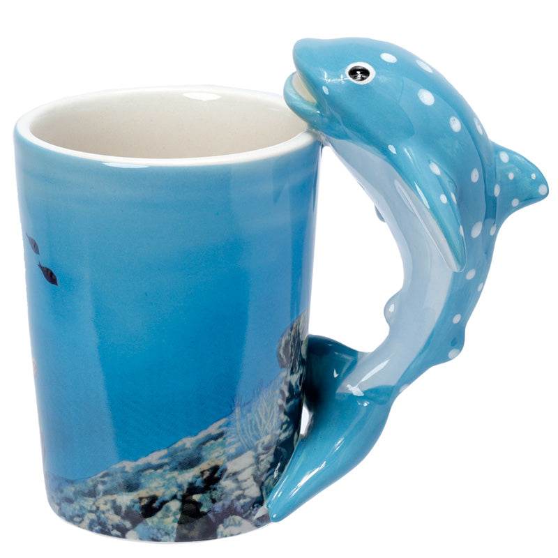 Whale Shark Ceramic Shaped Handle Mug - Gift Arch