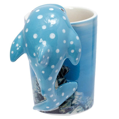 Whale Shark Ceramic Shaped Handle Mug - Gift Arch