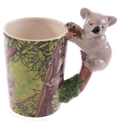 Zooniverse Koala Ceramic Shaped Handle Mug - Gift Arch