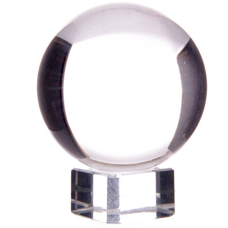Crystal Ball with Glass Stand & Gift Box 5cm - Gift Arch