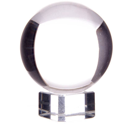 Crystal Ball with Glass Stand & Gift Box 5cm - Gift Arch