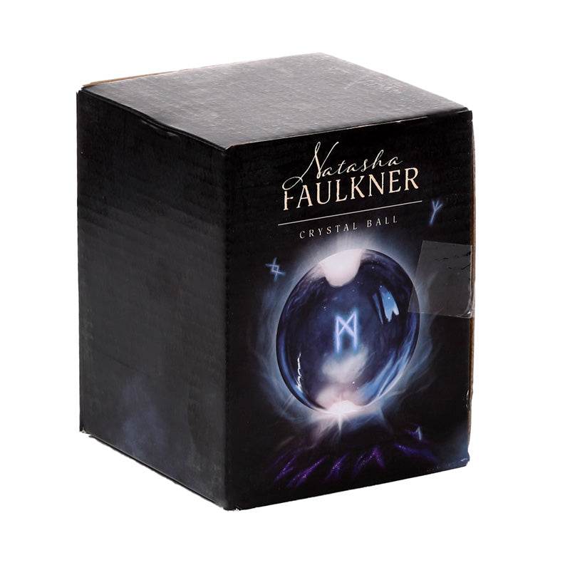 Crystal Ball with Glass Stand & Gift Box 7.5cm - Gift Arch