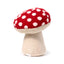 Mushroom/Toadstool Plush Door Stop - Gift Arch