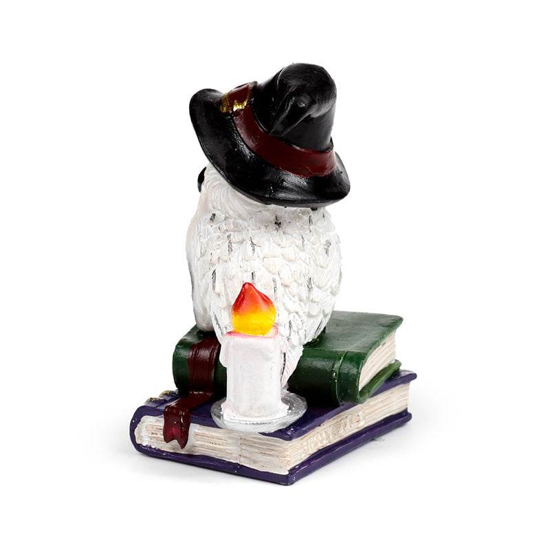Wise Old Magical Owl on Spell Books - Gift Arch