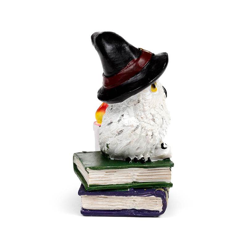 Wise Old Magical Owl on Spell Books - Gift Arch