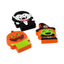 Witch, Vampire & Pumpkin 3 Piece Eraser Set - Gift Arch