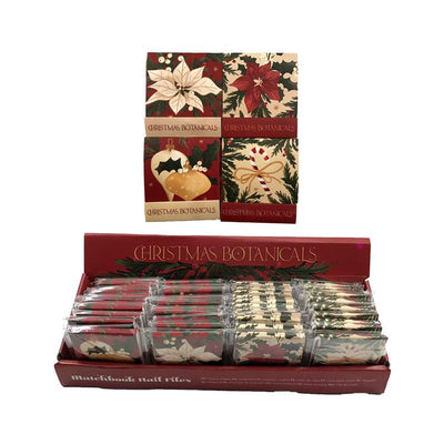 Christmas Botanicals Matchbook Nail File - Gift Arch