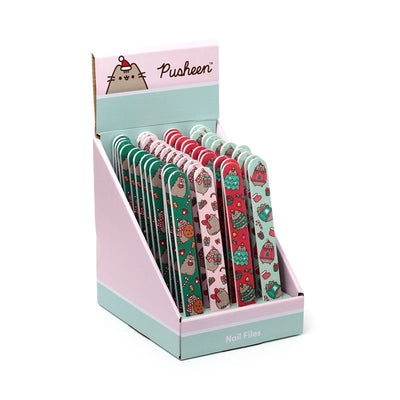 Christmas Pusheen the Cat Nail Files - Gift Arch