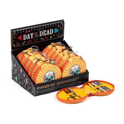 Day of the Dead 5 Piece Round Manicure Set - Gift Arch