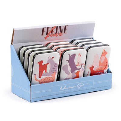 Feline Fine Cats (New) 5 Piece Manicure Set - Gift Arch