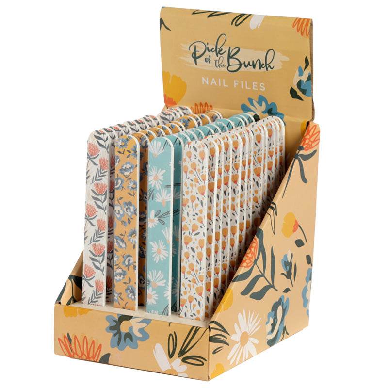 Peony, Buttercup, Protea, Daisy Lane Pick Of The Bunch Nail File - Gift Arch