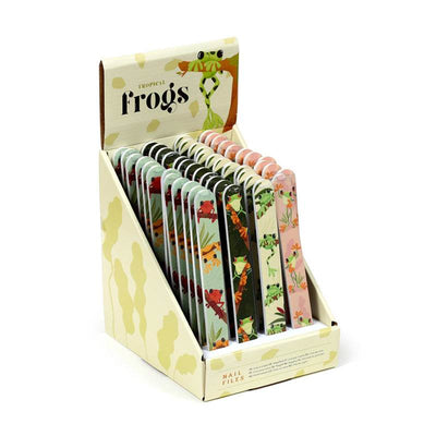 Tropical Frogs Nail File - Gift Arch