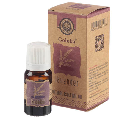 Goloka Lavender Natural Essential Oil 10ml - Gift Arch