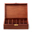 Sheesham Wood Essential Oil Box Design 2 (Holds 24 Bottles) - Gift Arch