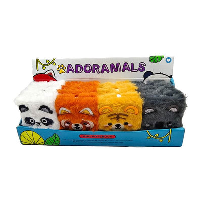 Adoramals Wild Plush A7 Mini Notepad - Gift Arch