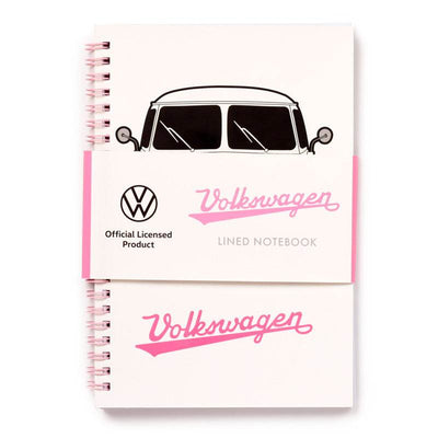 Volkswagen VW T1 Camper Bus Summer Spiral Bound A5 Notebook - Gift Arch