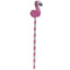 Flamingo Pinks & Pineapple Tropical Pencil & Eraser Topper - Gift Arch