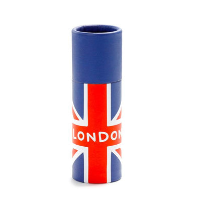 Union Jack Pencil Pot with 12 Colouring Pencils - Gift Arch