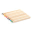 Union Jack Pencil Pot with 12 Colouring Pencils - Gift Arch