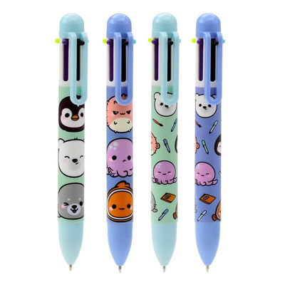 Adoramals Sealife Multi Colour Pen (6 Colours) - Gift Arch