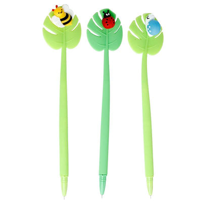 Botanical Gardens Bumble Bee, Ladybird & Snail Leaf Fine Tip Pen - Gift Arch