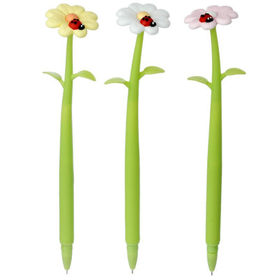 Botanical Gardens Ladybird Flower Fine Tip Pen - Gift Arch