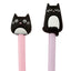 Feline Fine Black Cat Fine Tip Pen - Gift Arch