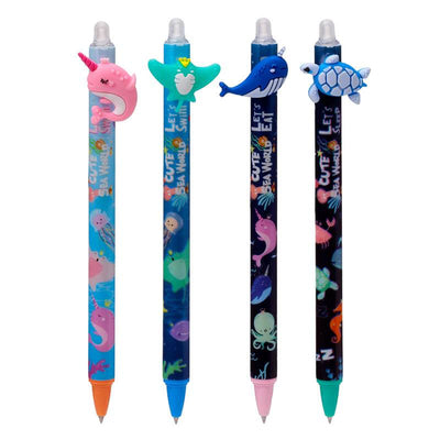 Inkredible Erasable Pen with PVC Sealife Topper - Gift Arch