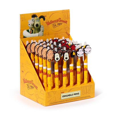 Inkredible Erasable Pen with PVC Wallace & Gromit Topper - Gift Arch