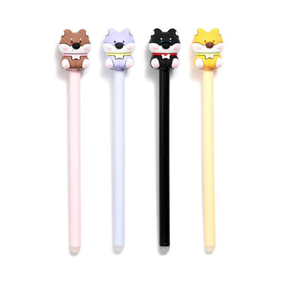 Inkredible Erasable Pen with Shiba Inu Dog Topper - Gift Arch