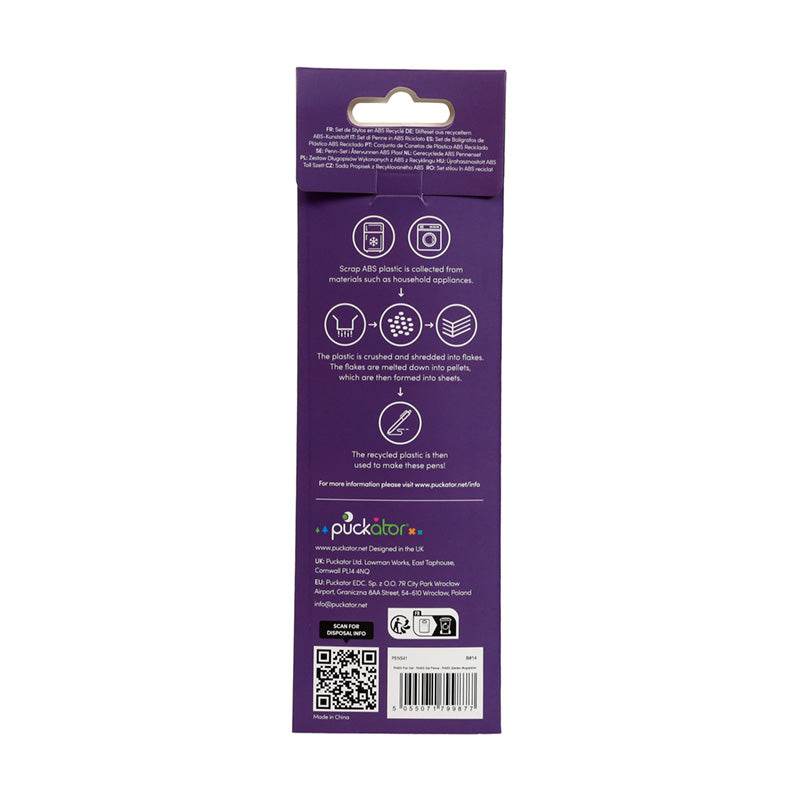 Jan Pashley Stag Recycled ABS (RABS) Pen Set of 3 - Gift Arch