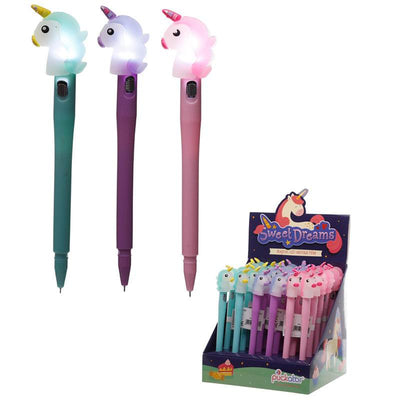 Sweet Dreams LED Unicorn Fine Tip Pen - Gift Arch
