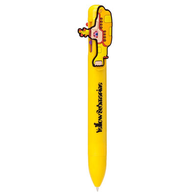 The Beatles Yellow Submarine Multi Colour Pen with Charm (6 Colours) - Gift Arch