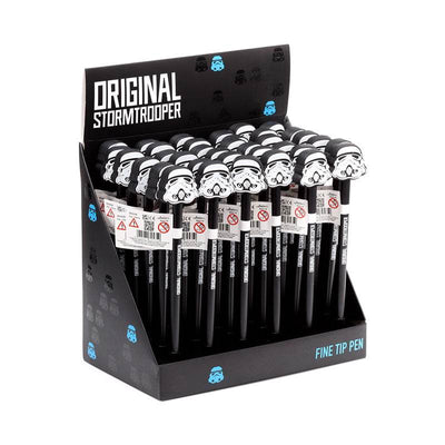 The Original Stormtrooper Fine Tip Pen with Double-Sided PVC Topper - Gift Arch