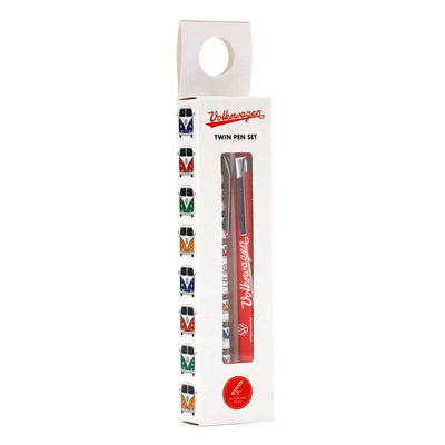 Volkswagen VW T1 Camper Bus Pen Twin Set - Gift Arch