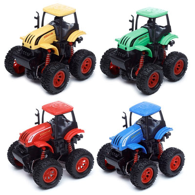 4x4 Stunt Tractor Friction Push/Pull Action Toy - Gift Arch