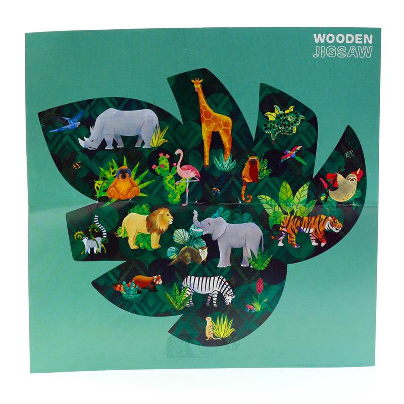 Animal Kingdom 130pc Shaped Jigsaw Puzzle - Gift Arch