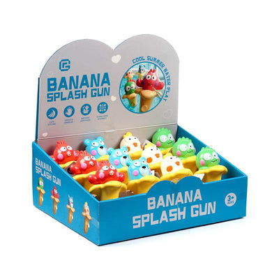 Banana Splash Water Pistol Toy - Gift Arch