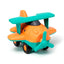 Bioplastic Aeroplane Friction Push Along Toy - Gift Arch